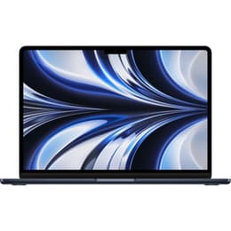 MacBook Air 13.6" (2022) - M2 da Apple com CPU 8‑core e GPU 8-Core - 8GB RAM - SSD 256GB - AZERTY - Francês