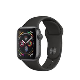 Apple Watch (Series 4) 2018 GPS 40 - Alumínio Preto - Bracelete desportiva Preto