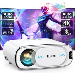 Jimveo E30 Video projector 500 Lumen - Branco