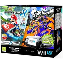 Wii U Premium 32GB - Preto + Mario Kart 8 + Splatoon