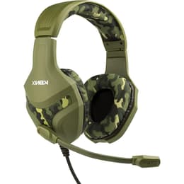 GAMING jogos Auscultador- com fios com microfone - Verde