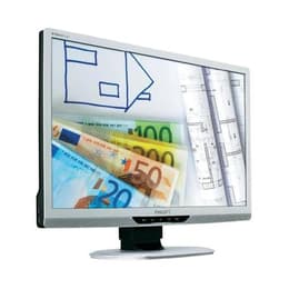 22-inch Philips 220B2CS 1680x1050 LCD Monitor Cinzento