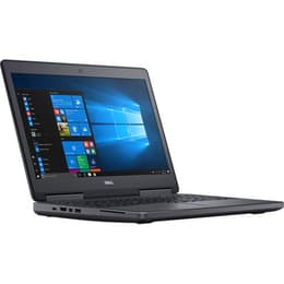 Dell Precision 7520 15,6-inch (2017) - Core i7-6820HQ - 8GB - SSD 256 GB QWERTZ - Alemão