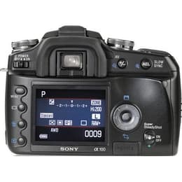 Sony Alpha DSLR-A100 Reflex 10 - Preto