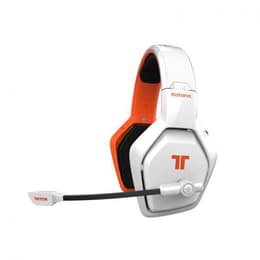Katana HD 7.1 jogos Auscultador- com microfone - Branco/Laranja
