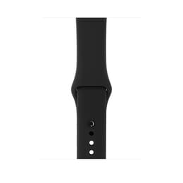 Apple Watch (Series 3) GPS + Celular 42 - Alumínio Cinzento sideral - Bracelete desportiva Preto
