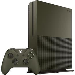 Xbox One S 1000GB - Verde - Edição limitada Military Green + Battlefield 1