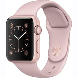 Apple Watch (Series 1) GPS 38 - Alumínio Dourado - Circuito desportivo Rosa