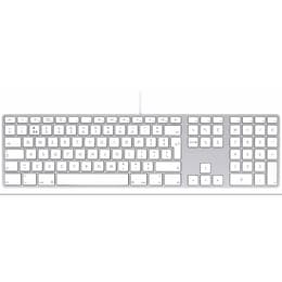 Apple Keyboard (2007) Teclado numérico - Prateado - AZERTY - Francês