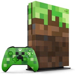 Xbox One S 1000GB - Verde - Edição limitada Minecraft Limited + Minecraft