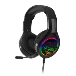 PRO-H8 jogos Auscultador- com fios com microfone - Preto