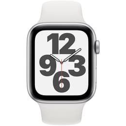 Apple Watch (Series SE) Setembro 2020 44 - Alumínio Prateado - Circuito desportivo Branco