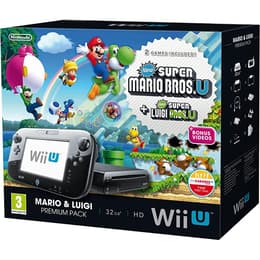 Wii U Premium 32GB - Preto + Super Mario Bros + Super Luigi