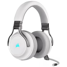 Virtuoso RGB Wireless Jogos Auscultador- Bluetooth com microfone - Branco
