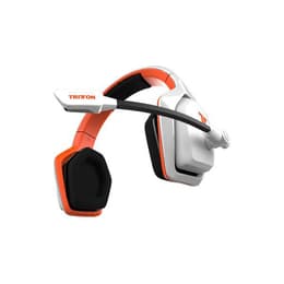 Katana HD 7.1 jogos Auscultador- com microfone - Branco/Laranja