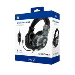 PS4 Official Headset V3 redutor de ruído jogos Auscultador- com fios com microfone -