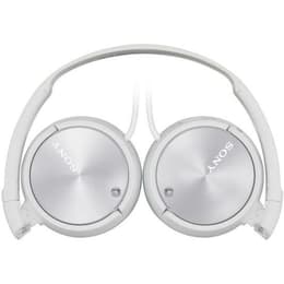 MDR-ZX110NA redutor de ruído Auscultador- com fios com microfone - Branco
