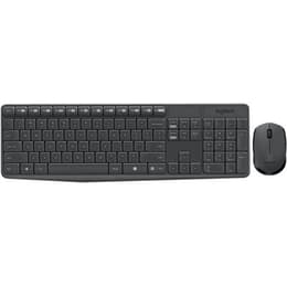 Logitech Teclado QWERTY Inglês (EUA) Sem fios MK235