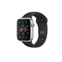 Apple Watch (Series 5) GPS + Celular 40 - Alumínio Prateado - Loop desportiva Preto