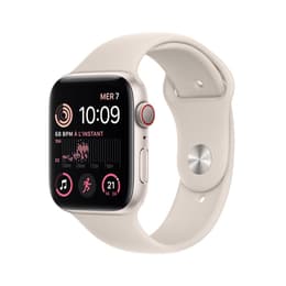 Apple Watch (Series SE) GPS 40 - Alumínio Luz das estrelas - Bracelete desportiva Luz das estrelas