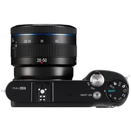 Híbrido - Samsung NX1000 Preto + Lente Samsung 18-55mm f/3.5-5.6 OIS