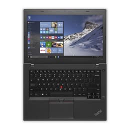 Lenovo ThinkPad T460 14-inch Core i5-6300U - SSD 256 GB - 8GB AZERTY - Francês