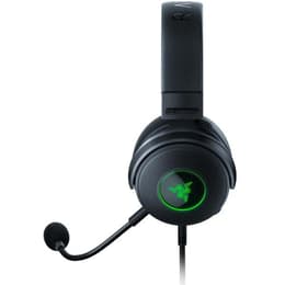 Kraken V3 jogos Auscultador- com fios com microfone - Preto