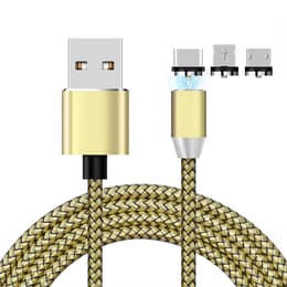 Carregador de smartphone Shop-Story Magnetic Cable Gold