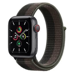 Apple Watch (Series SE) GPS + Celular 44 - Alumínio Cinzento sideral - Bracelete Solo Cinzento
