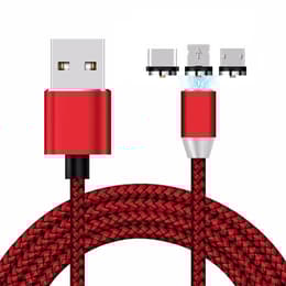 Carregador de Smartphone Shop-Story Magnetic Cable Red