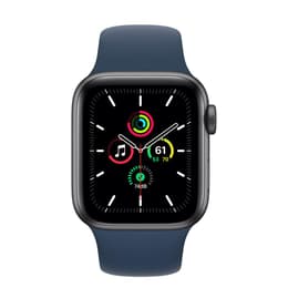 Apple Watch (Series SE) GPS 40 - Alumínio Cinzento sideral - Bracelete desportiva Azul