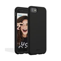 Capa iPhone SE (2022/2020)/8/7/6/6S - Silicone - Preto