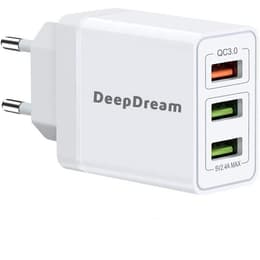 Carregador de Smartphone DeepDream 3 X USB-A