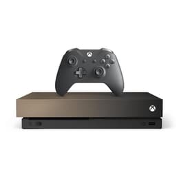 Xbox One X 1000GB - Gold Rush Special Edition +