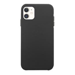Capa iPhone 11 - Couro - Preto
