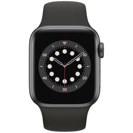 Apple Watch (Series 6) GPS 44 - Alumínio Cinzento sideral - Loop desportiva Preto