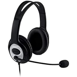 LifeChat LX-3000 Auscultador- com microfone - Preto/Cinzento