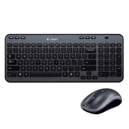 Logitech Teclado QWERTY Inglês (EUA) Sem fios MK360