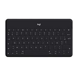 Logitech Teclado QWERTY Inglês (EUA) Sem fios Keys-To-Go