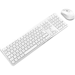 Mobility Lab Teclado AZERTY Francês Sem fios Ensemble Clavier+souris sans fil dédié iMac