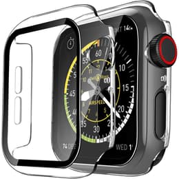 Capa Apple Watch Series SE - 40 mm - Plástico - Transparente