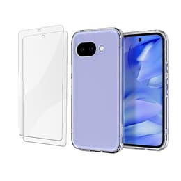 Capa Google Pixel 9a e 2 películas de proteção - TPU - Transparente
