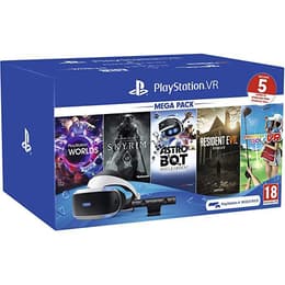 Sony PS VR + VR Worlds + Skyrim VR + Astro Bot + Everybody's Golf VR Óculos Vr - Realidade Virtual