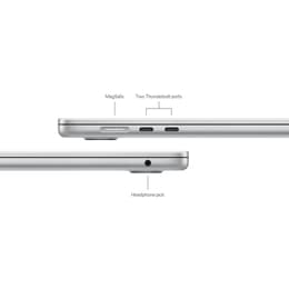 MacBook Air 15" (2023) - M2 da Apple com CPU 8‑core e GPU 10-Core - 8GB RAM - SSD 512GB - QWERTZ - Alemão