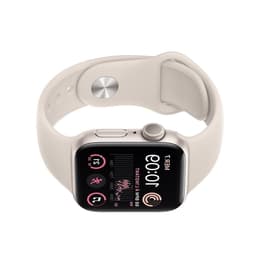 Apple Watch Series SE 2 (2022) GPS 40 mm - Alumínio Prateado - Bracelete desportiva Luz das estrelas