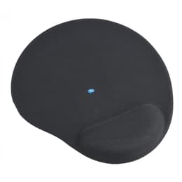 Simpletek Gel mouse pad with wrist support - Black - Ergonomic, Soft touch, Comfortable Rato