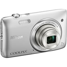 Nikon Coolpix S3500 Compacto 20 - Cinzento