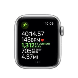 Apple Watch SE Series 1 (2020) - (pulseira não incluída) - GPS 44 mm - Prateado Alumínio