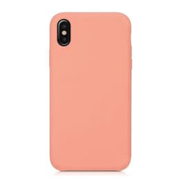 Capa iPhone X/XS - Silicone - Coral