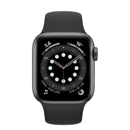 Apple Watch (Series 6) 2020 GPS + Celular 44 - Alumínio Cinzento sideral - Preto